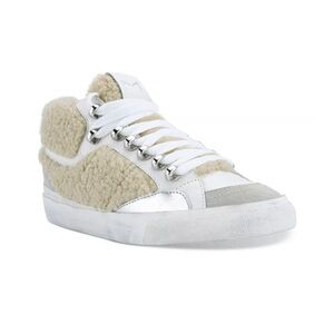 NIB Marc Fisher Merin Mixed Media Sneakers